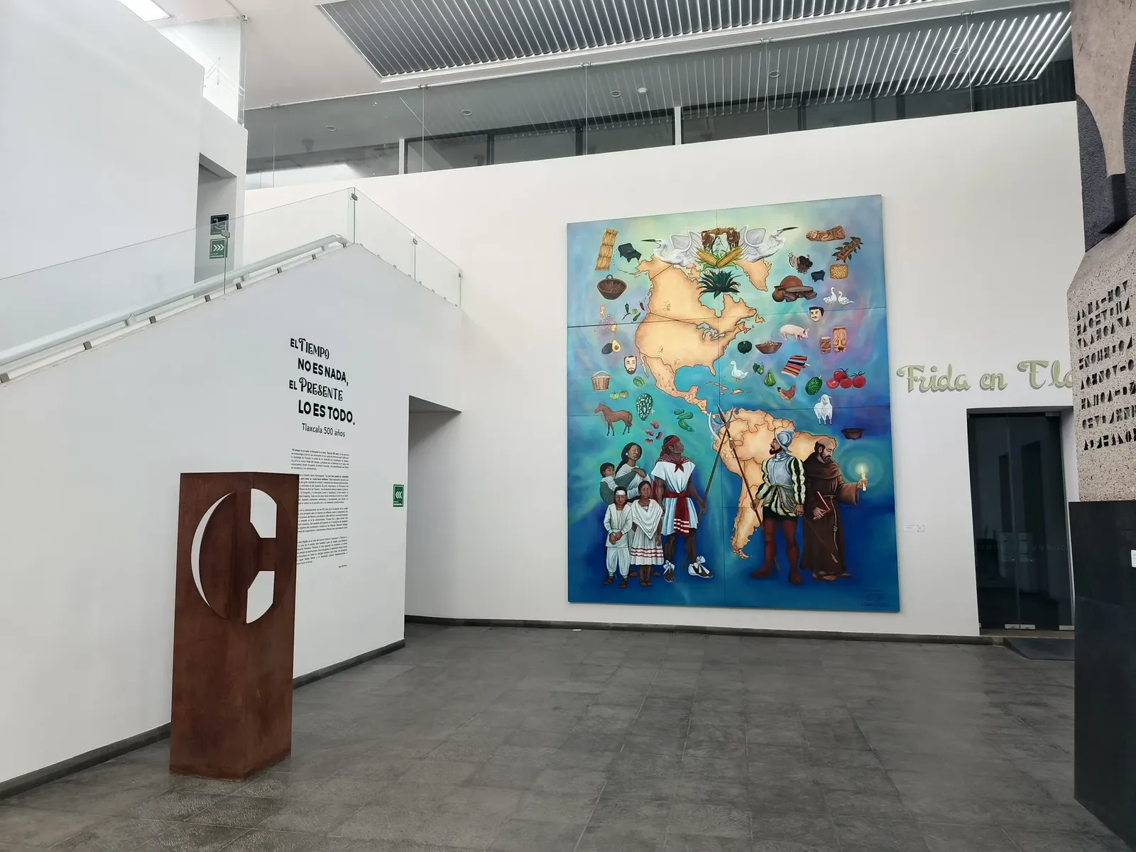 El tiempo no es nada, el presente lo es todo. Tlaxcala 500 años — Montaje — 14